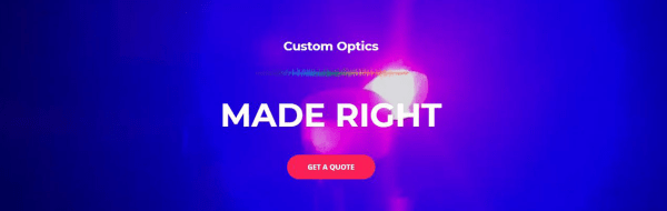 PFG Optics Website
