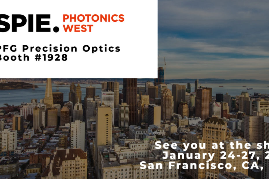 Photonics West 2022 - PFG Optics Exhibiting
